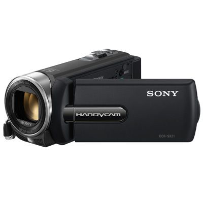 Filmadora Sony DCR-SX21 Zoom Óptico 57x - Preta